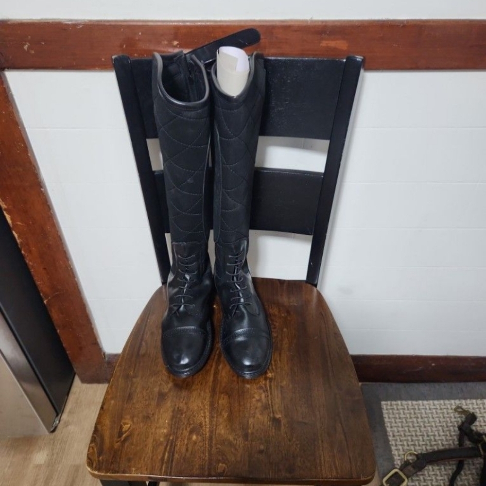 Black Riding Boots - Picture 2 of 5
